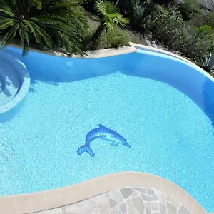 8 Pers à Spacieuse, Piscine Vue Mer Villa